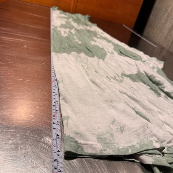 TieDye Handkerchief Hem Maxi Dress Asymmetric Cotton Boho Lagenlook Italy Resort - Picture 12 of 13